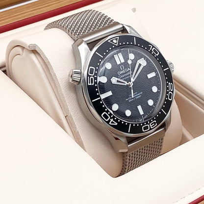 2024 년에 사전 최신 릴리스! [희귀 제품!] 저렴한 가격으로 판매] OMEGA SEAMASTER DIVER 300 210.30.42.20.01.010 Black 42mm