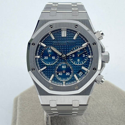 Pre-Owned Audemars Piguet Royal Oak 26240ST.OO.1320ST.05 Blue 41mm