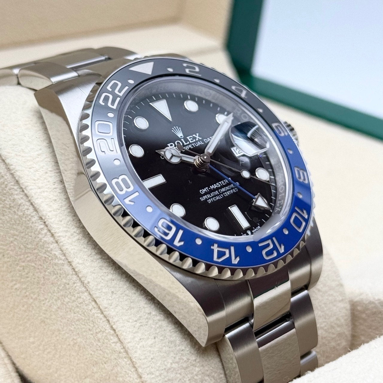 プレオウンド ロレックス GMTマスターII 126710BLNR バットマン オイスターブレス 40mm