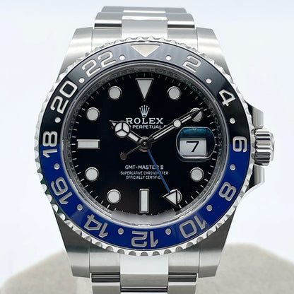 プレオウンド ロレックス GMTマスターII 126710BLNR バットマン オイスターブレス 40mm