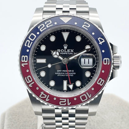롤렉스 GMT 마스터 II 126710Blro Pepsi Jubilee 팔찌 40mm