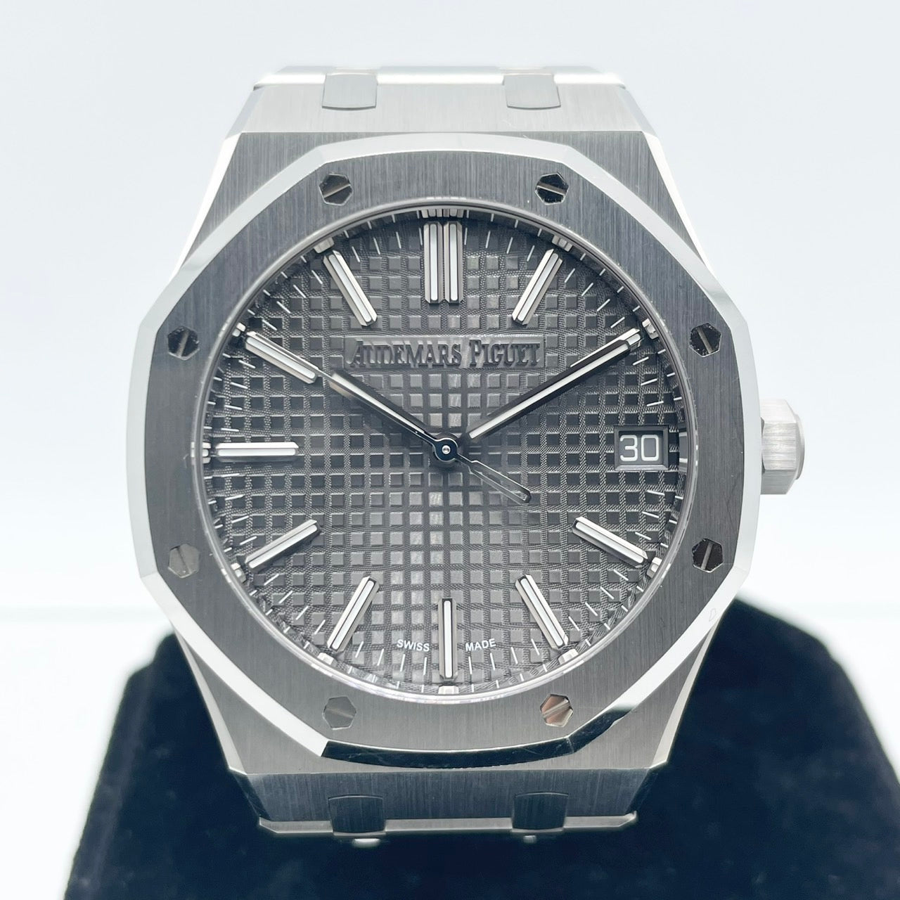 [50 주년 기념 로터 장착 모델! Audemars Piguet Royal Oak Grey 15510st.oo.1320st.05 41mm