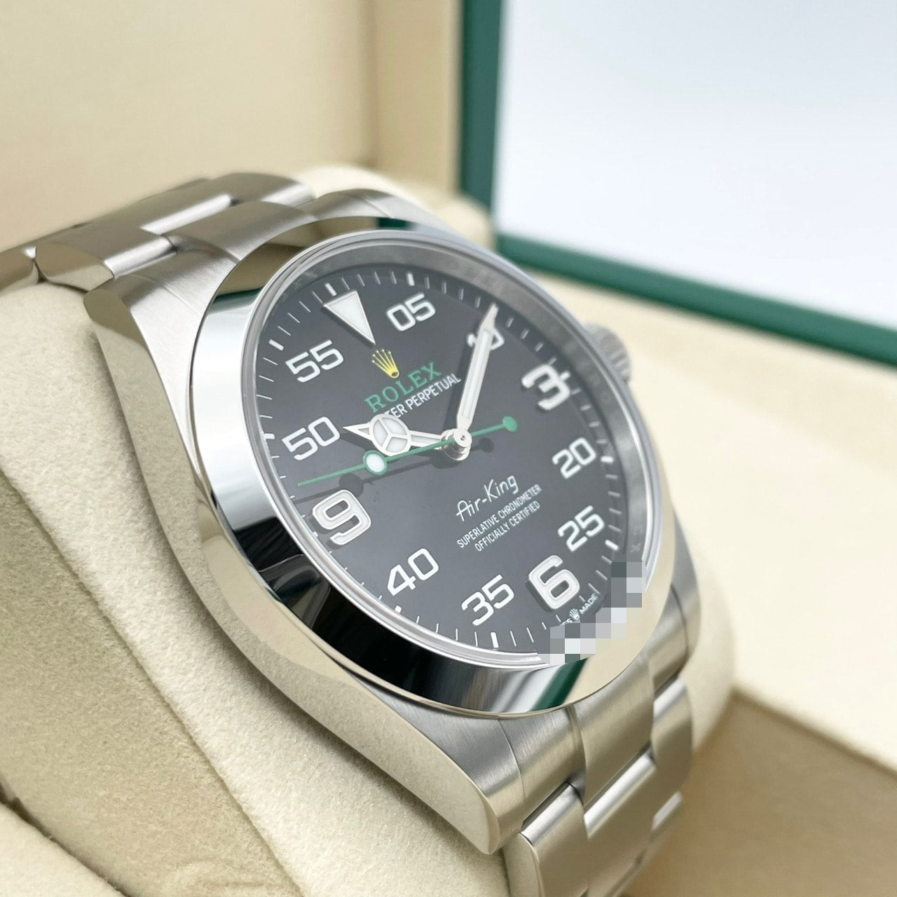 プレオウンド ロレックス エアキング 126900 ブラック 40mm