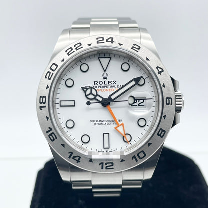 プレオウンド ロレックス エクスプローラーII 226570 ホワイト オイスターブレスレット 42mm