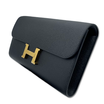 Hermes Constance Tugo Noir Epson Gold Hardware k 조각
