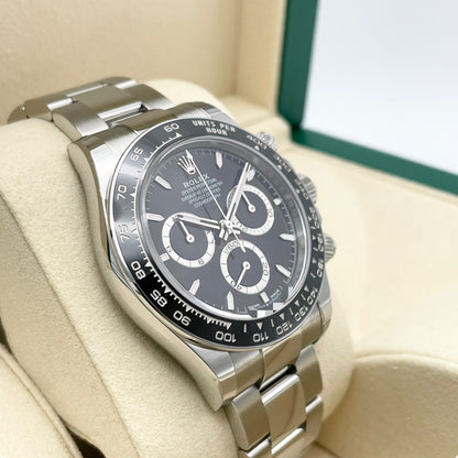 プレオウンド ロレックス デイトナ 126500LN  ブラック ステンレススチール オイスターブレス 40mm