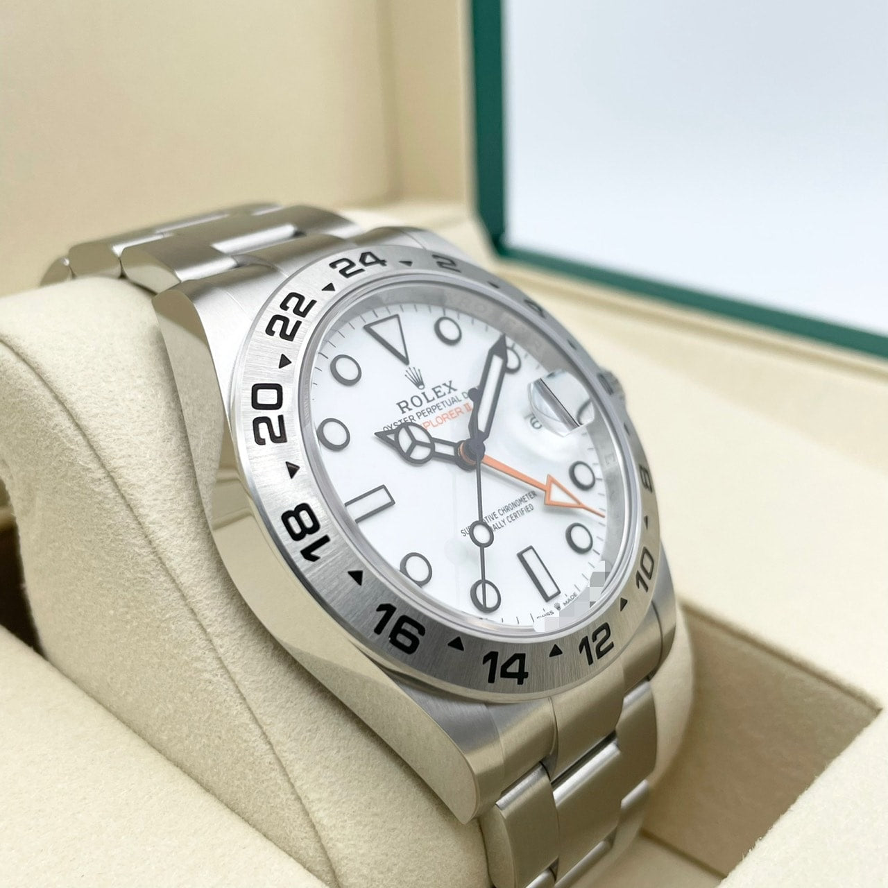プレオウンド ロレックス エクスプローラーII 226570 ホワイト オイスターブレスレット 42mm