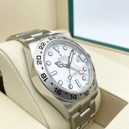 プレオウンド ロレックス エクスプローラーII 226570 ホワイト オイスターブレスレット 42mm
