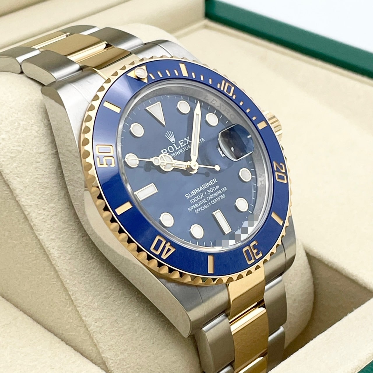 二手劳力士潜艇日期126613LB宝蓝色41mm
