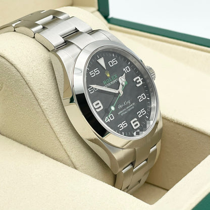 Pre-Owned Rolex Air King 126900 Black 40mm