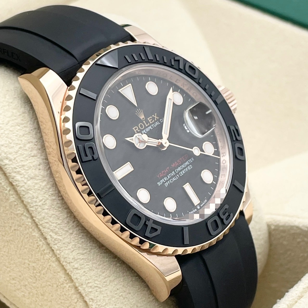 プレオウンド ロレックス ヨットマスター 126655 ブラック 40mm