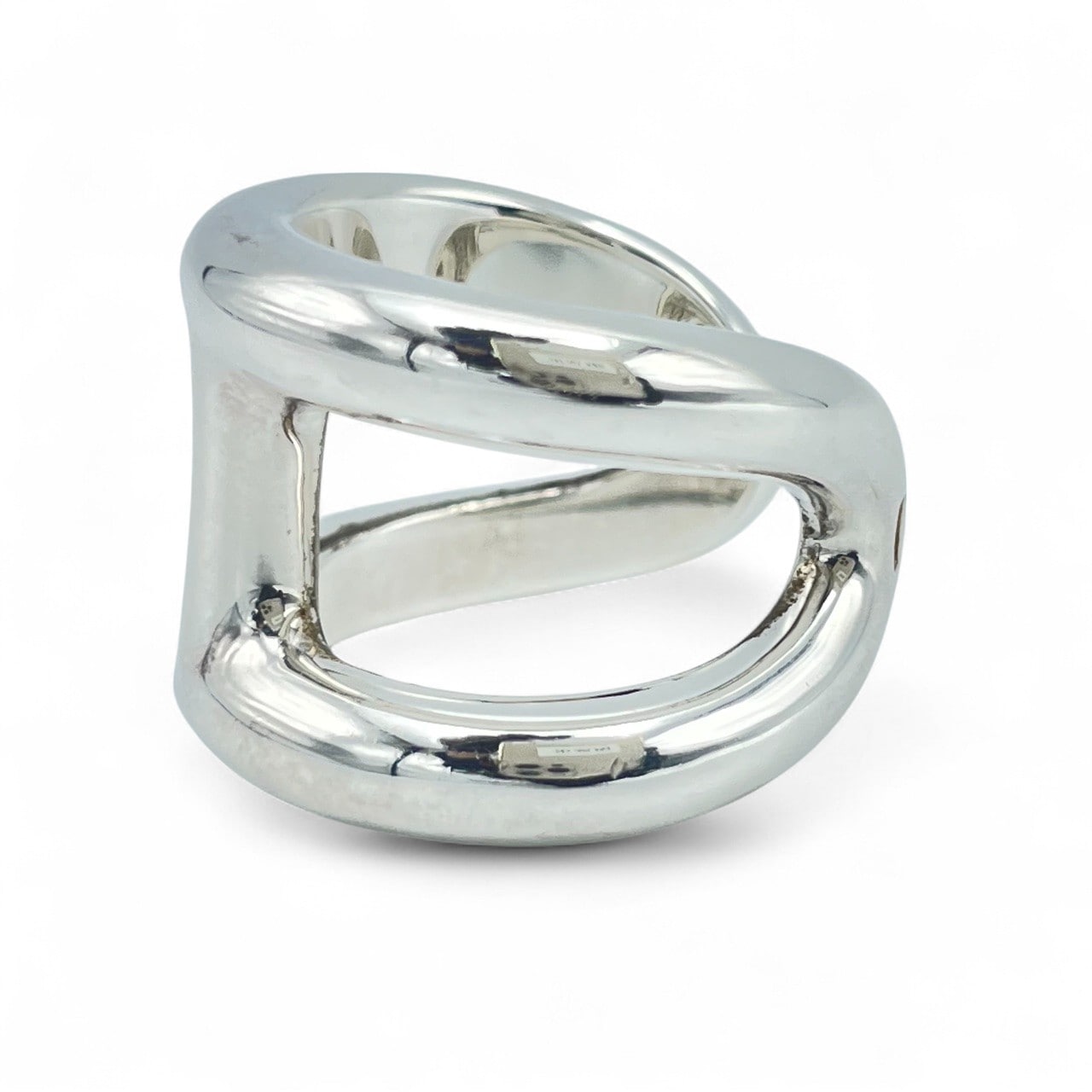 プレオウンドエルメス オスモズ リング H102536B GM 49 シルバー925