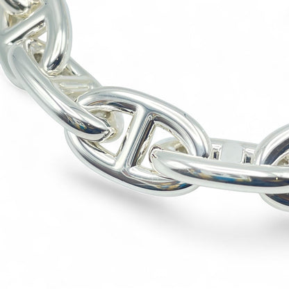 プレオウンドエルメス シェーヌ・ダンクル ブレスレット MM シルバー925 14コマ