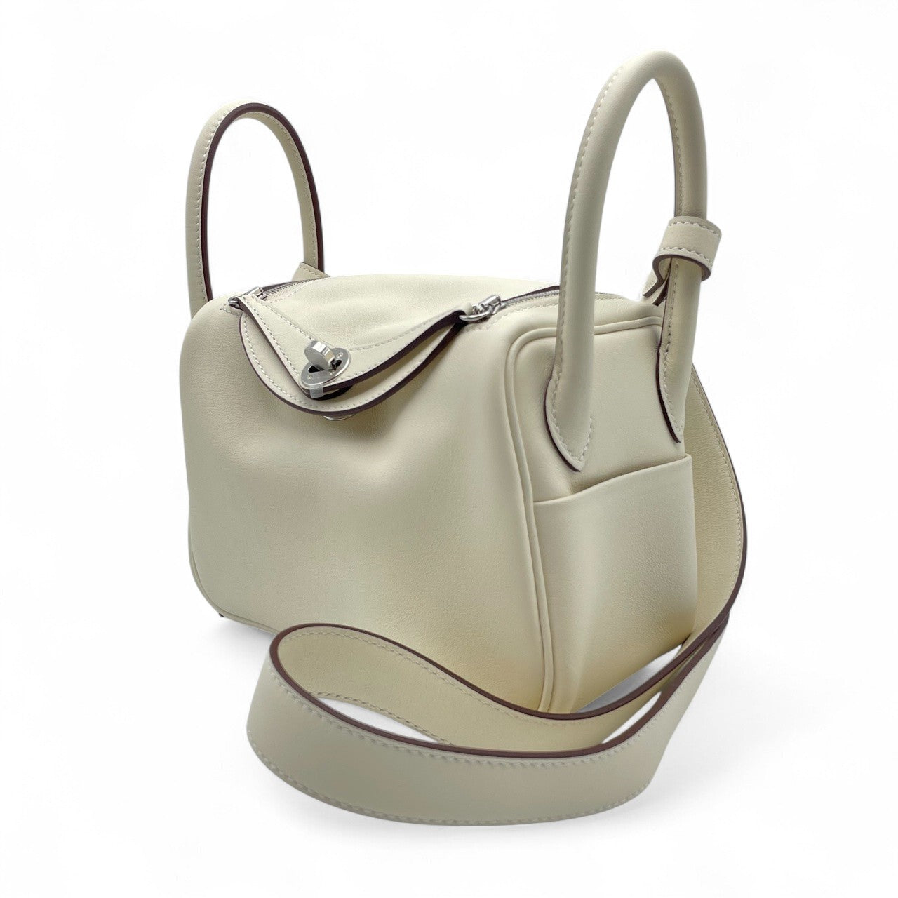 중고시계 에르메스 린디 미니 20 나타 스위프트 실버 하드웨어 K 스탬프