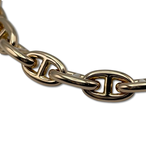 プレオウンドエルメス シェーヌ・ダンクル ブレスレット TPM ローズゴールド 24コマ