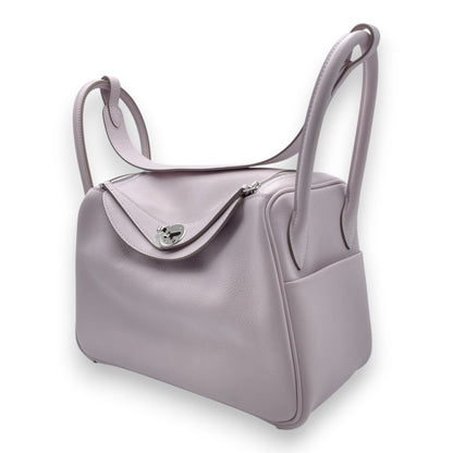 중고 에르메스 린디 26 베르소 모브 실베스트르/나타 에버컬러 실버 하드웨어 W 각인됨