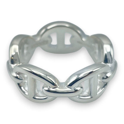 プレオウンドエルメス シェーヌ・ダンクル アンシェネリング PM 50 シルバー925 10号