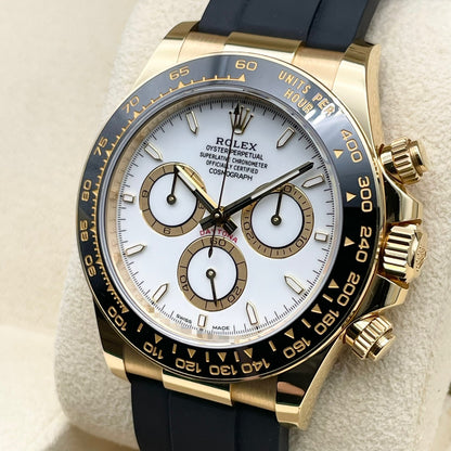 プレオウンド ロレックス デイトナ 126518LN イエローゴールド ホワイト 40mm