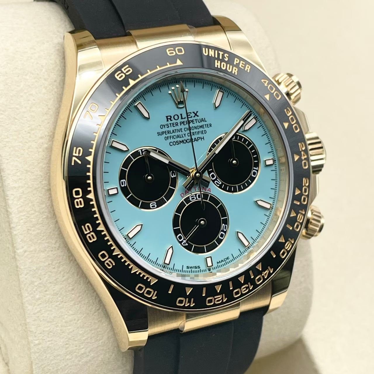 プレオウンド ロレックス デイトナ 126518LN ターコイズブルー 40mm