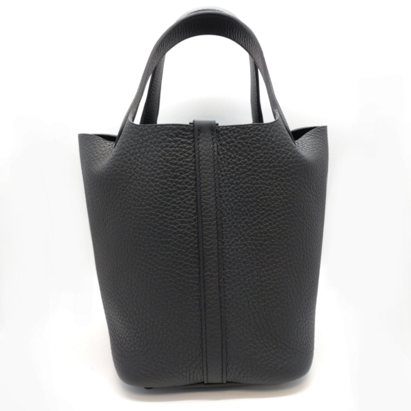 Pre-Owned Hermes Picotin Rock PM Monochrome Torillon Clemence