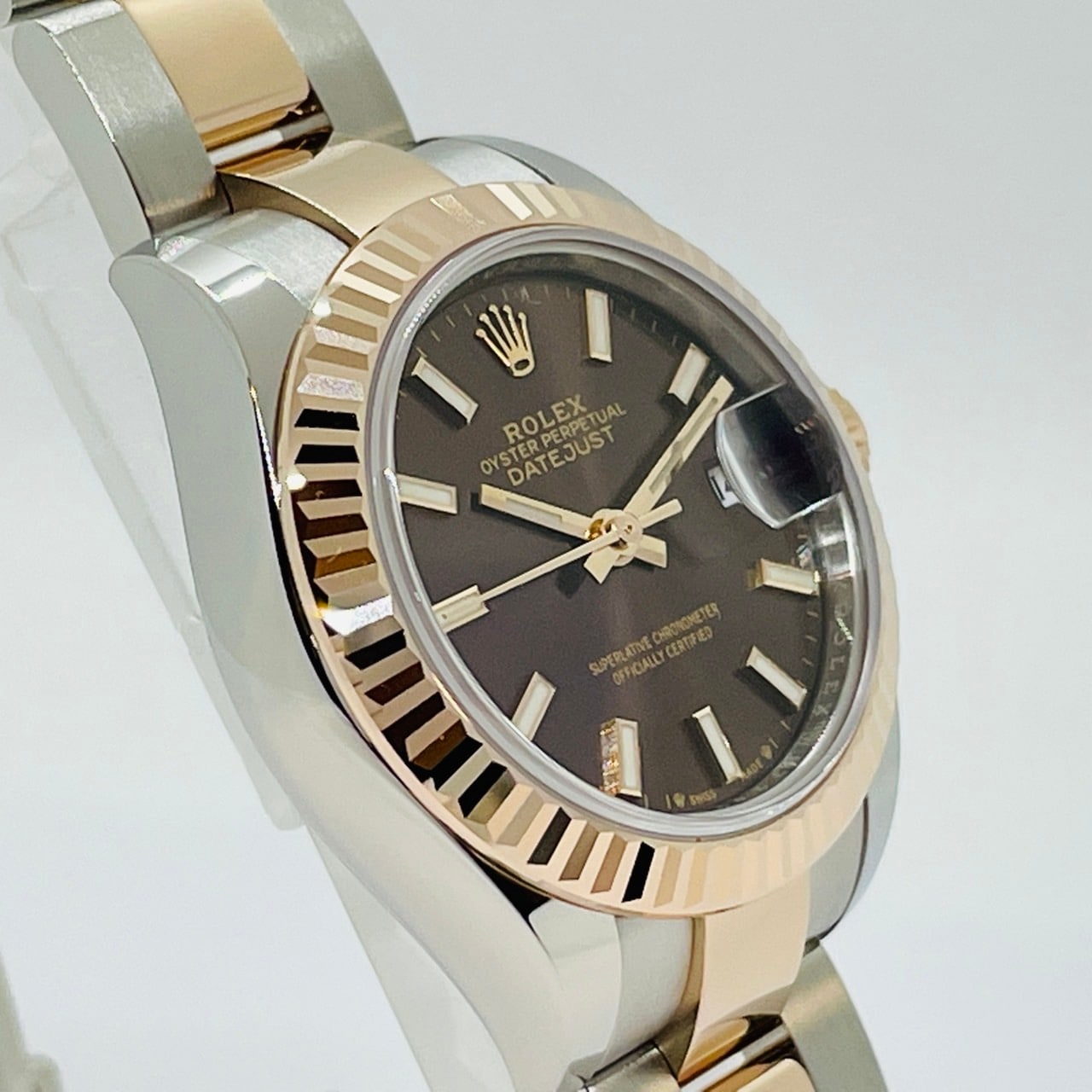 Pre-Owned Rolex Datejust 279171 Chocolate Oyster Bracelet November 2022