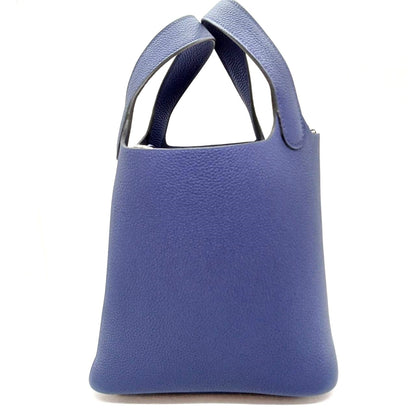 Pre-Owned Hermes Picotin Rock PM Torillon Maurice Blue Safir