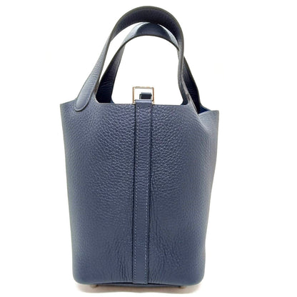 Pre-Owned Hermes Picotin Rock PM Torillon Clemence Brunuits Engraved
