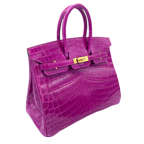 Hermes Birkin 25 Rose Cheherazade 25 Nilotticus 골드 하드웨어 C.