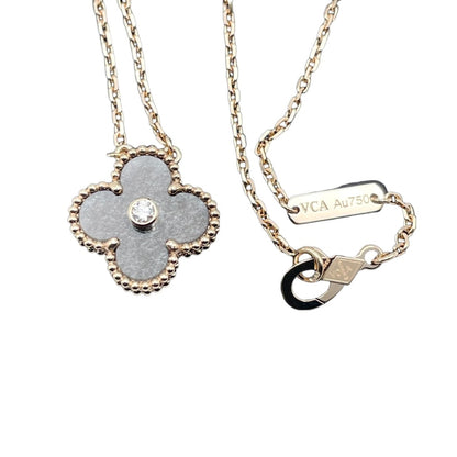사전 소유의 Van Cleef & Arpels Vintage Alhambra vcarp9t000 그레이