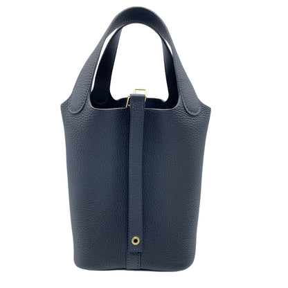 Hermes Picotin Lock PM Torillon Clemence Cavan B는 새겨 져 있습니다