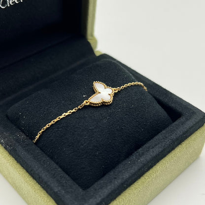 Van Cleef & Arpels Papillon White Shell