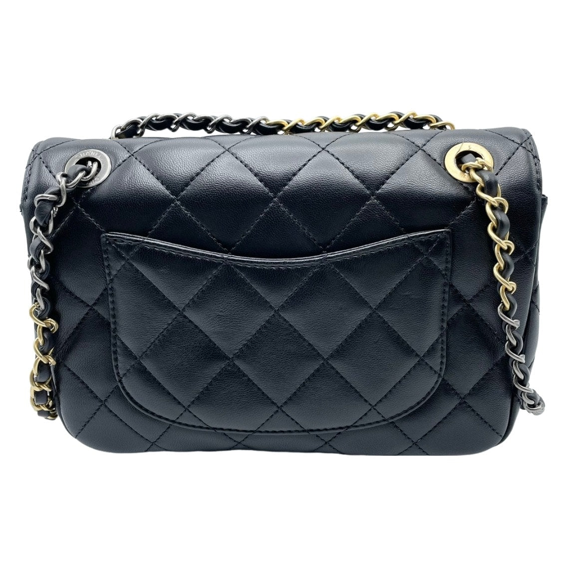 Pre-Owned [Cash Price] Chanel Matelasse AS2979 Black Lambskin Handbag