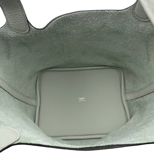 プレオウンド エルメス ピコタンロック MM グリネヴェ トリヨンクレマンス シルバー金具 B刻印