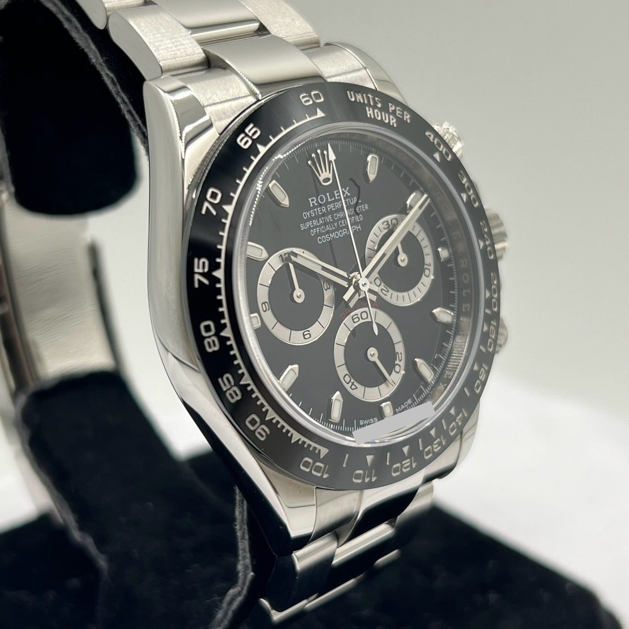 劳力士戴托纳116500LN蚝式手链黑色40mm