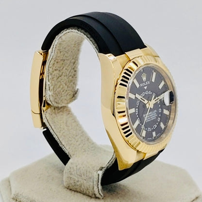 Pre-Owned Rolex Sky Dweller 326238 Bright Black