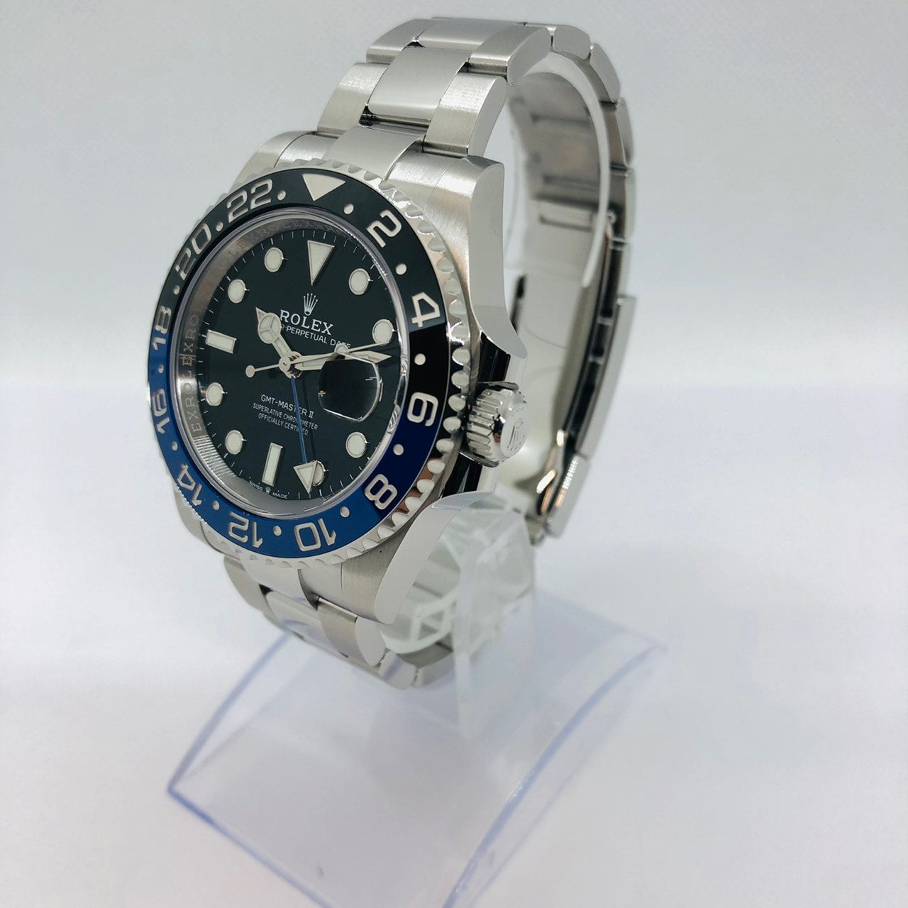 롤렉스 GMT 마스터 II 126710BLNR 굴 팔찌 검은 배트맨