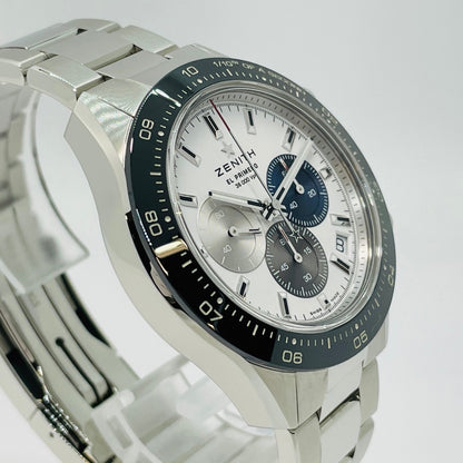 미리 소유 한 Zenith Chronomaster Sport 03.3100.3600/69.m3100 화이트 41mm