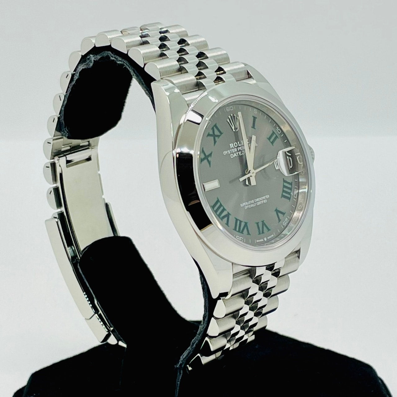 Pre-Owned Rolex Datejust 126300 Jubilee Breath Slate Roman