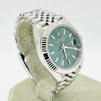 Pre-Owned Rolex Datejust 126334 Mint Green