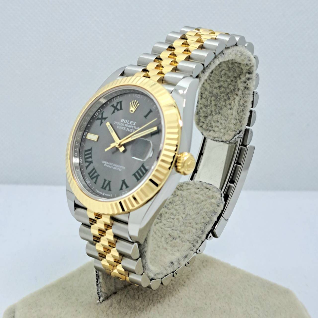 プレオウンド ロレックス デイトジャスト 126333 スレートローマン ジュビリーブレス