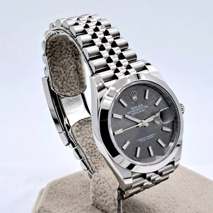 プレオウンド ロレックス デイトジャスト 126300 スレート ジュビリーブレスレット 41mm