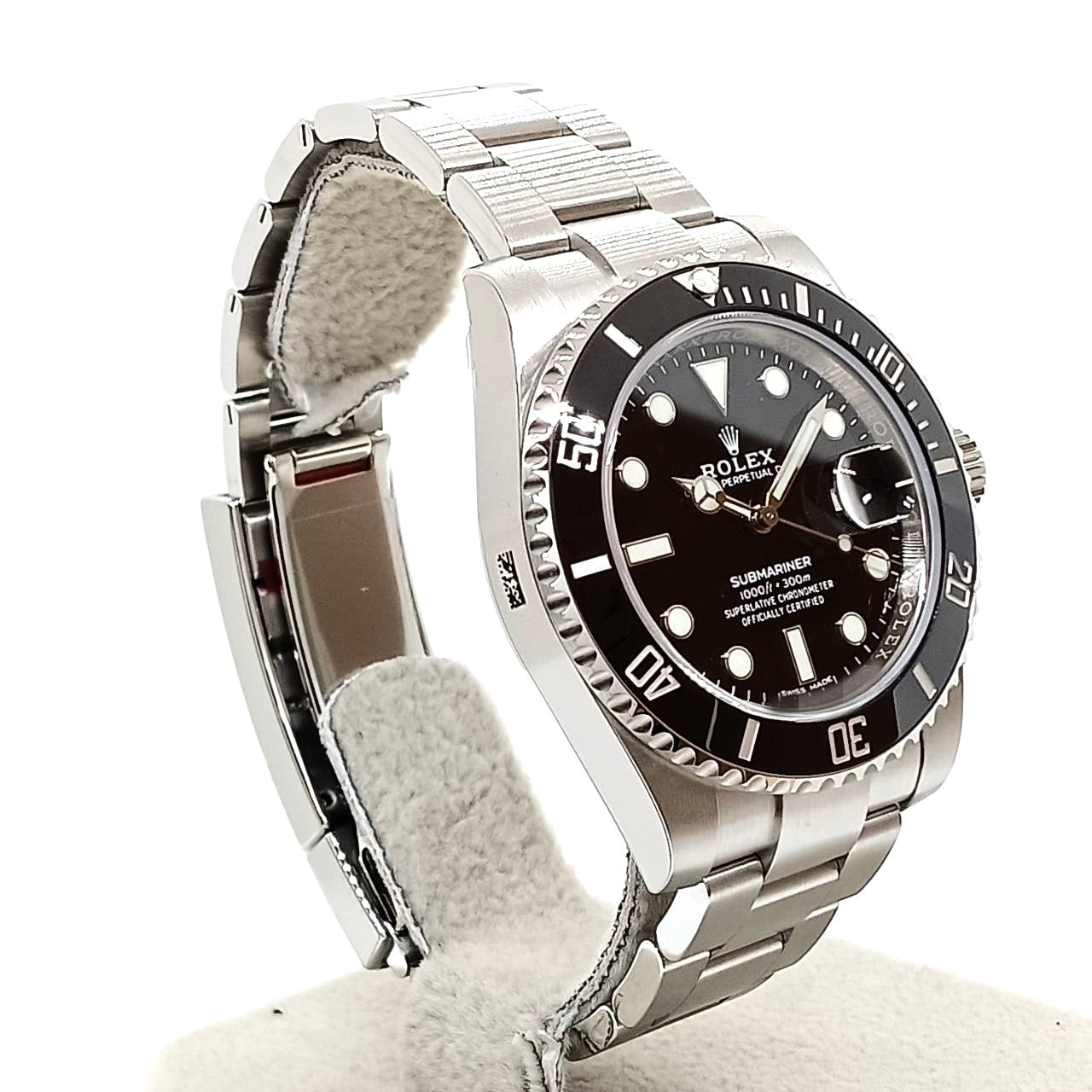 Pre-Owned Rolex Submariner Date Oyster Stainless Black 116610LN