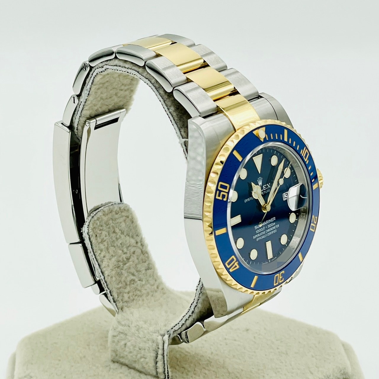 Pre-Owned Rolex Submariner Date 126613LB Oyster Bracelet Royal Blue