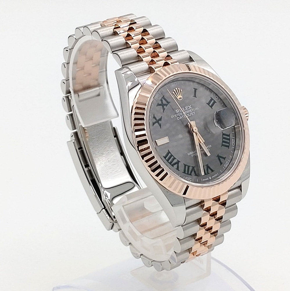 プレオウンド ロレックス デイトジャスト 126331 スレートローマ ジュビリーブレス 41mm
