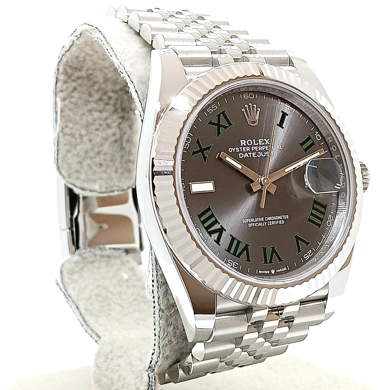 プレオウンド ロレックス デイトジャスト 126334 スレート　ジュビリーブレス
