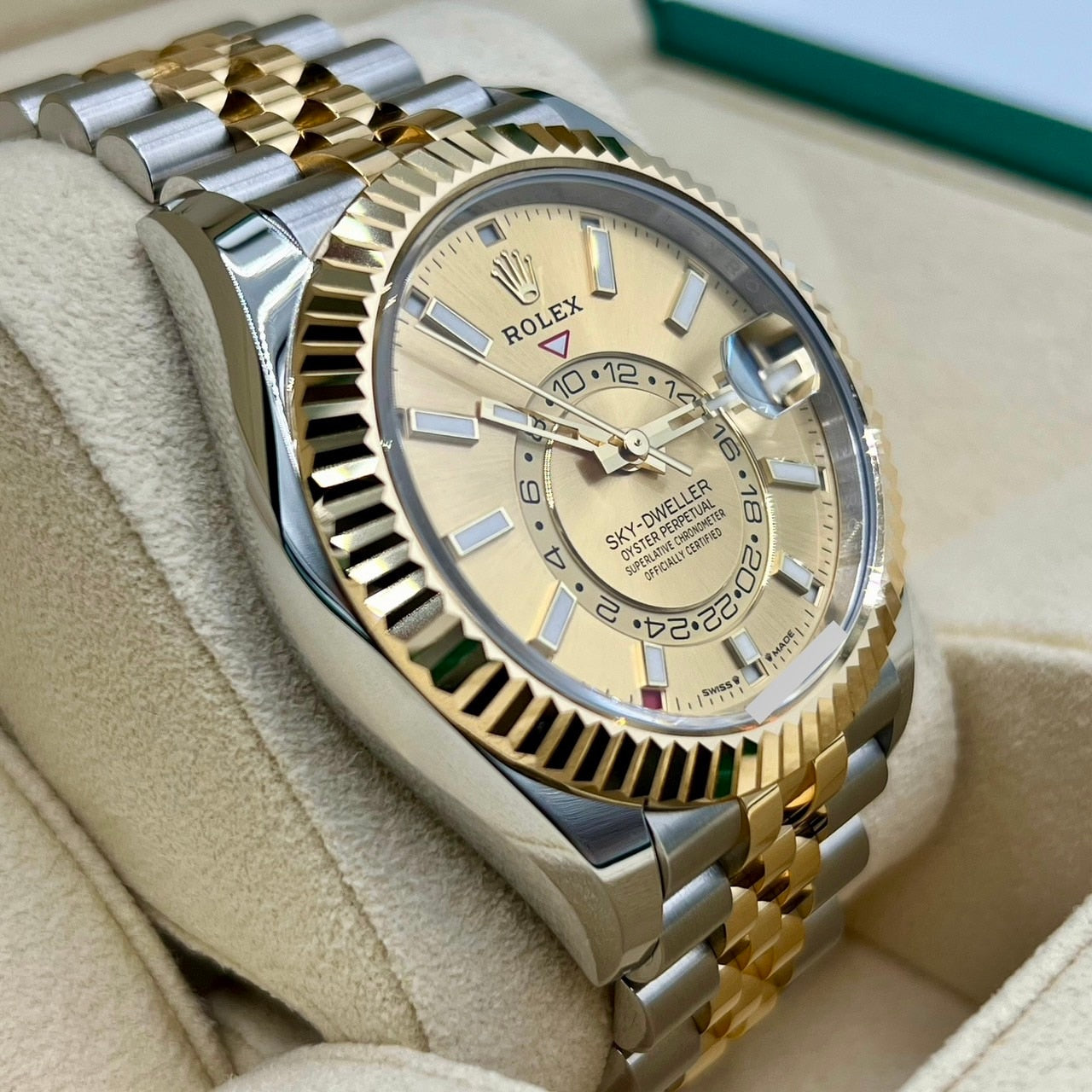 [2023 New Sky Deller]勞力士Sky Deller 336933 Gold 42mm