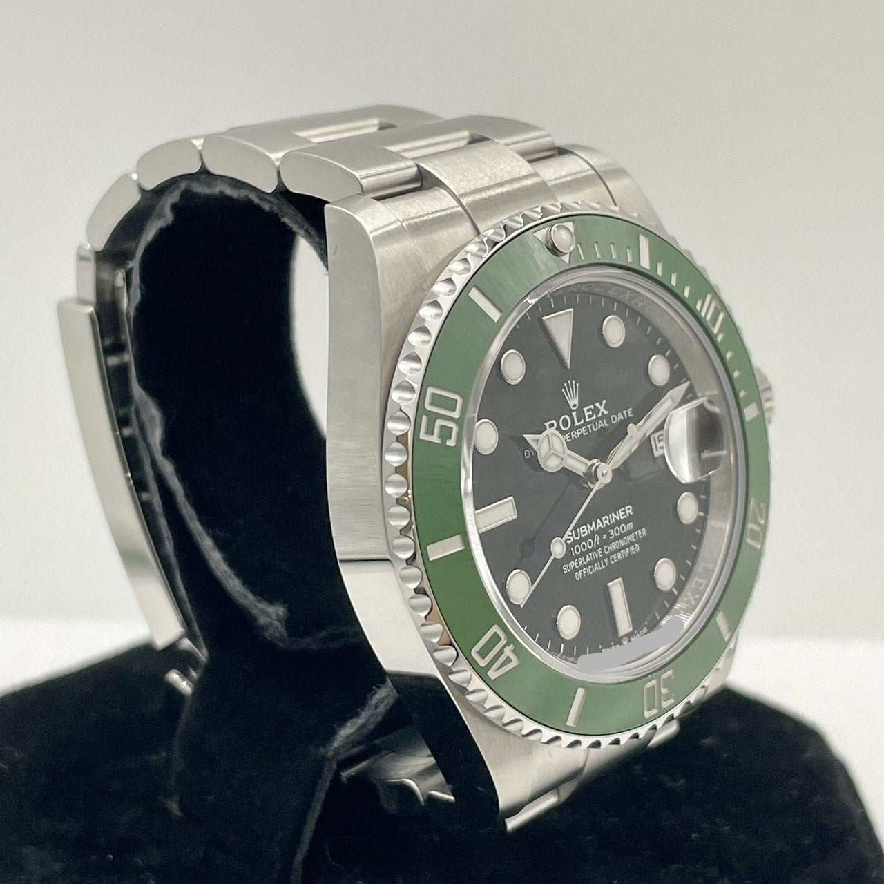 Pre-Owned [2023 New Bezel] Rolex Submariner Date 126610LV Oyster Bracelet Black Green Payment in July 2023
