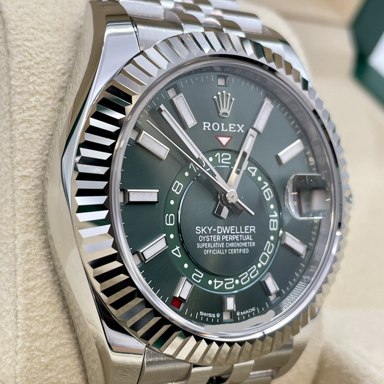 [新2023]勞力士天空居民336934薄荷綠色禧年42mm