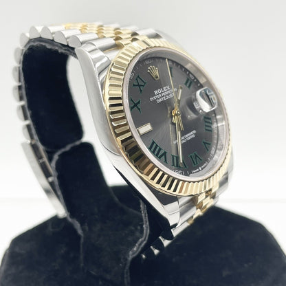 プレオウンド ロレックス デイトジャスト 126333 スレートローマ ジュビリーブレス 41mm