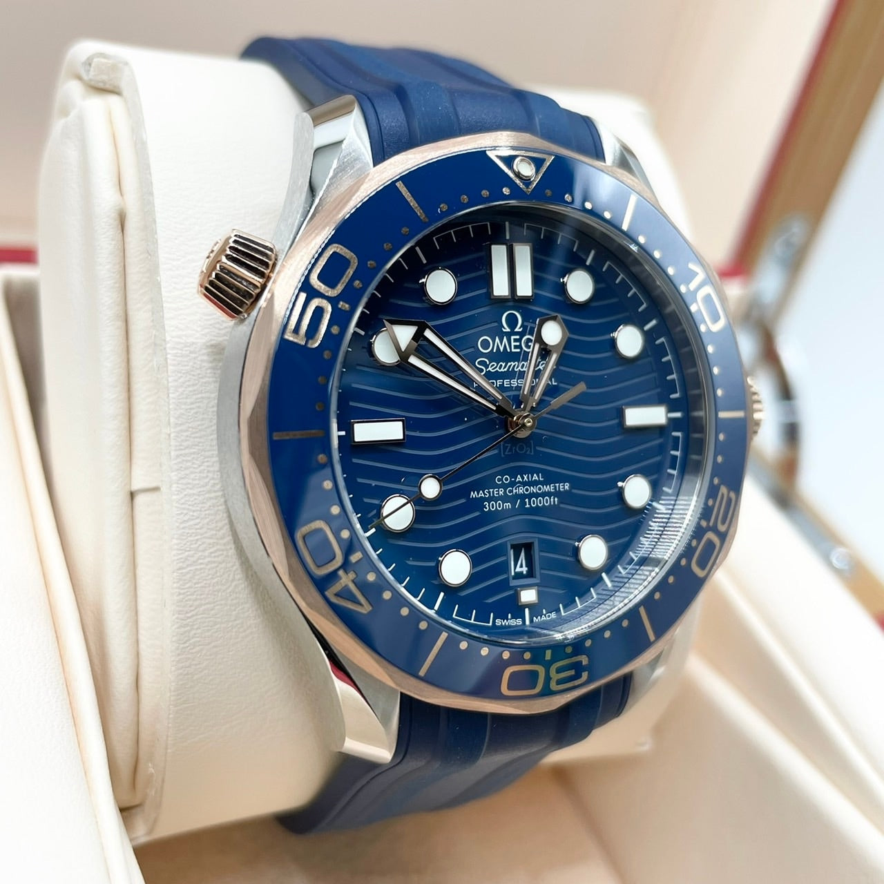 Pre-Owned Omega Seamaster 210.22.42.20.03.002 Blue 42mm